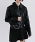 Chain Strap Multi Pocket Bag